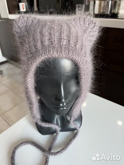 Набор чепчик мишка и бактус