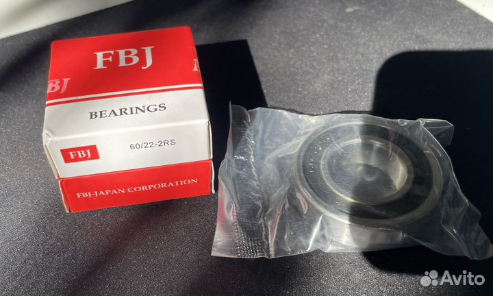 Подшипник FBJ 60/22-2rs 22x44x12