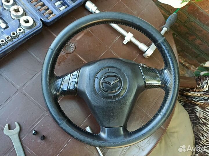 Руль mazda 3 bk 2003-2008
