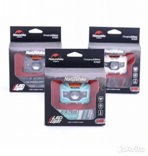 Налобный фонарик naturehike