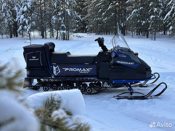 Снегоход promax yakut 500 long 2.0 4T 19 black