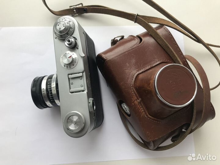 Плёночный фотоаппарат фэд 3 бу