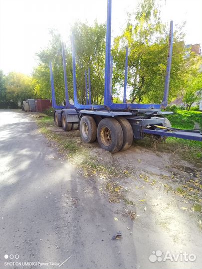 Прицеп лесовоз (сортиментовоз) Jyki Лесовозный прицеп, 1994