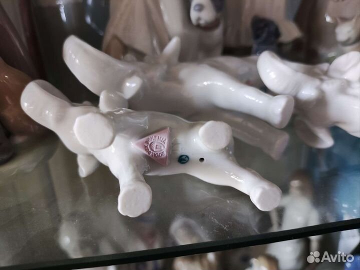 Статуэтки слонов Royal dux, с клеймом производител