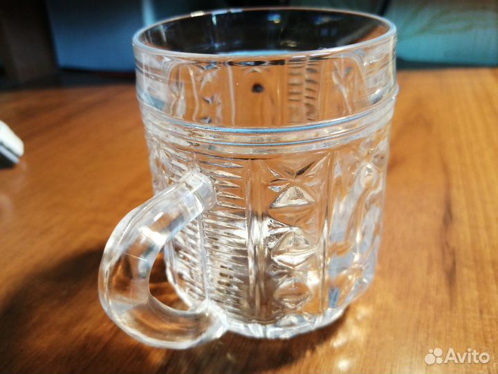 Хрустальные кружки и чайник из СССР