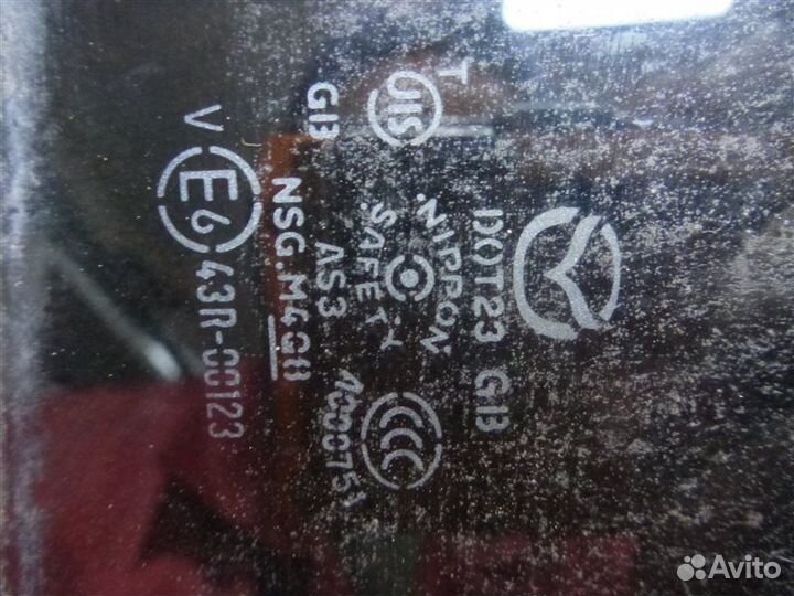 Стекло двери заднее правое Mazda Cx-7 ER L5-VE