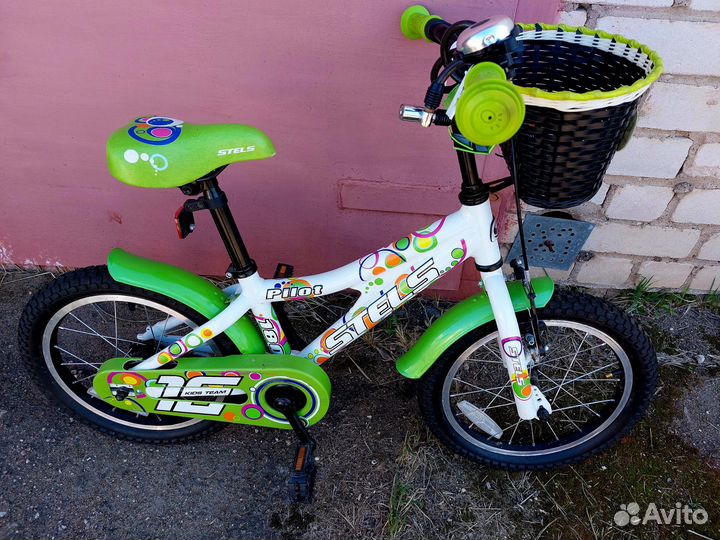 Детский велосипед stels 16
