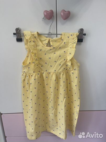 Новая одежда h&m для девочки пакетом