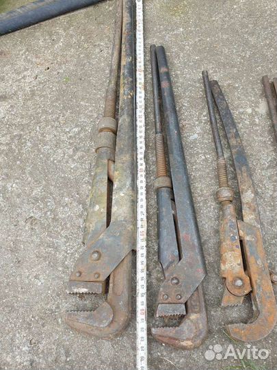 Разводные газовые ключи СССР