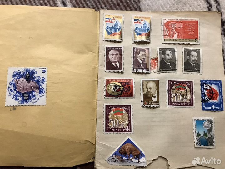 Почтовые марки СССР 1966-1975г.г