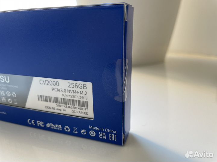 SSD диск сusu 256gb m2