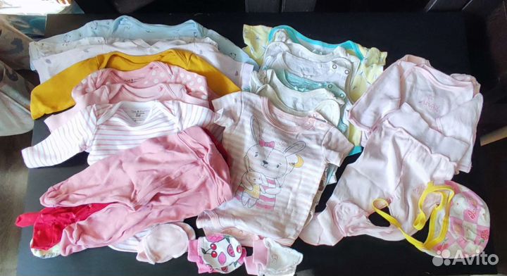 Детская одежда для девочек пакетом