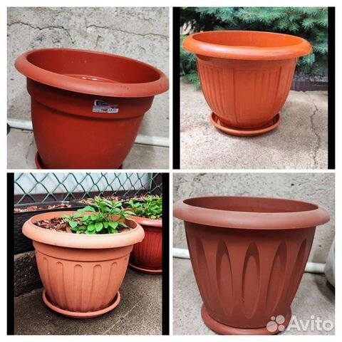 Горшки для цветов большие