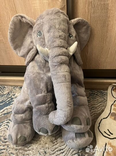 Слон игрушка IKEA