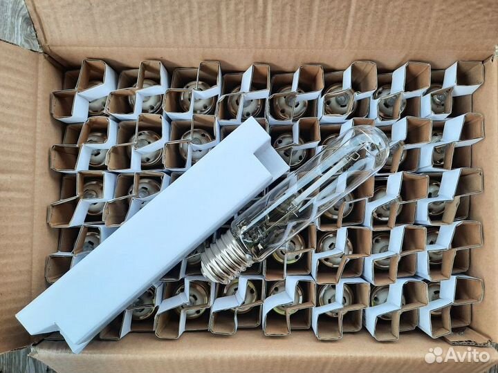 Лампа днат 70, 100, 150, 1000 Вт 2000К трубчатая