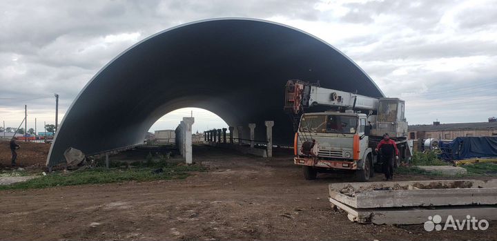Быстровозводимые ангары