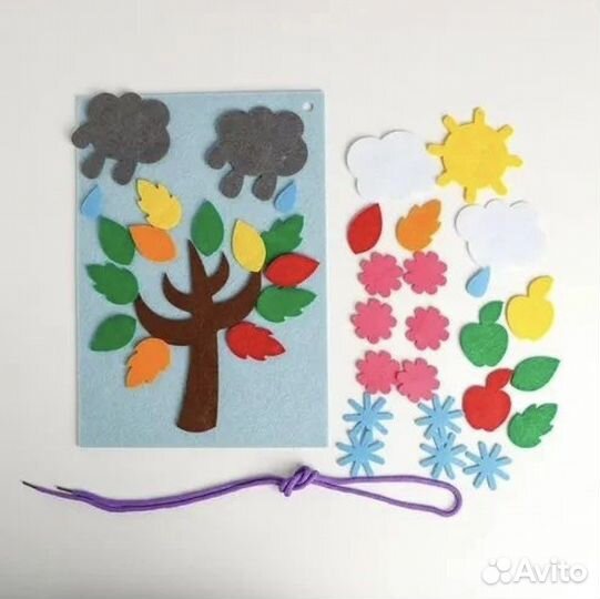 Игрушка из фетра с липучками