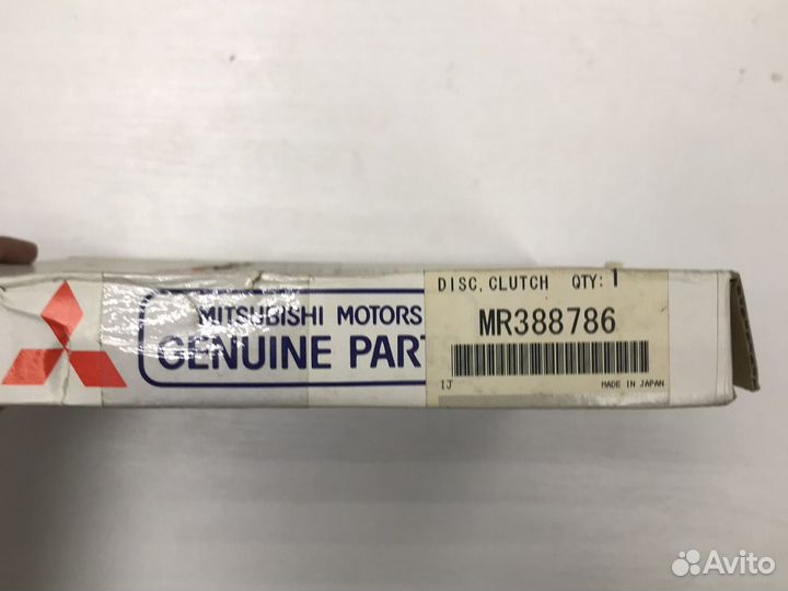 Диск сцепления Mitsubishi Pajero 00-06