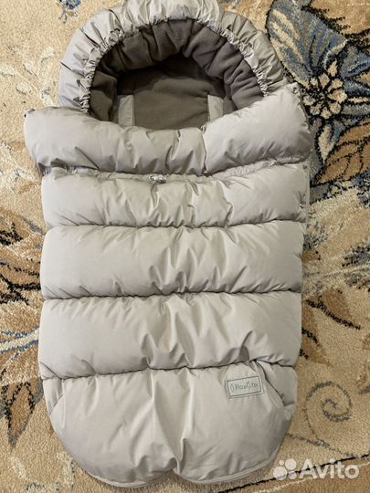 Зимний конверт в коляску