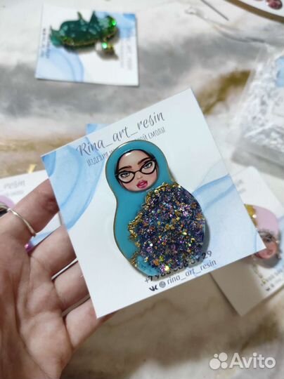 Брошки (на заказ)