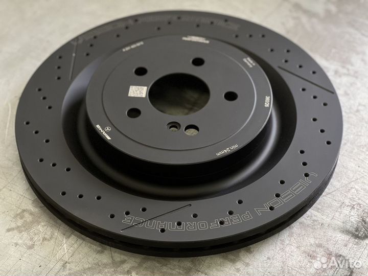 Передние тормозные диски E63S AMG W213