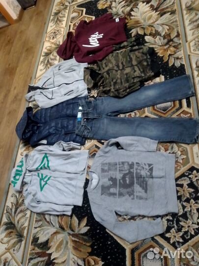 Одежда для мальчика пакетом 128-134-140