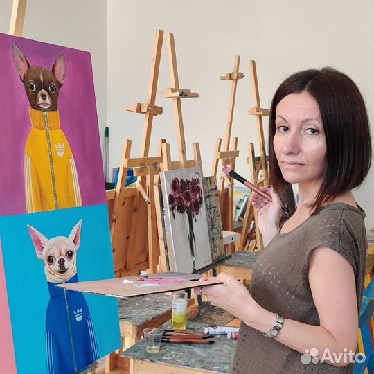 Картина маслом на холсте на заказ