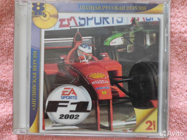 Компьютерный диск Формулы 1 2002 года