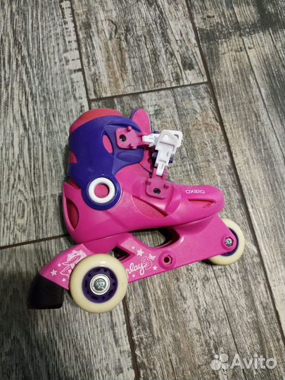 Ролики детские с защитой и ключами