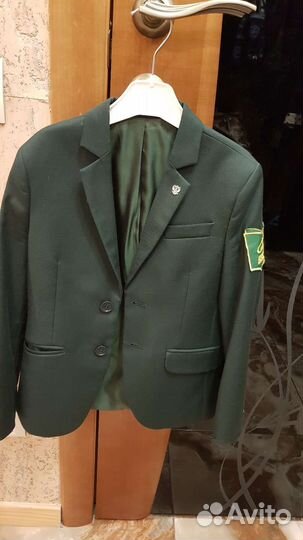 Пиджак школьный для мальчика 128
