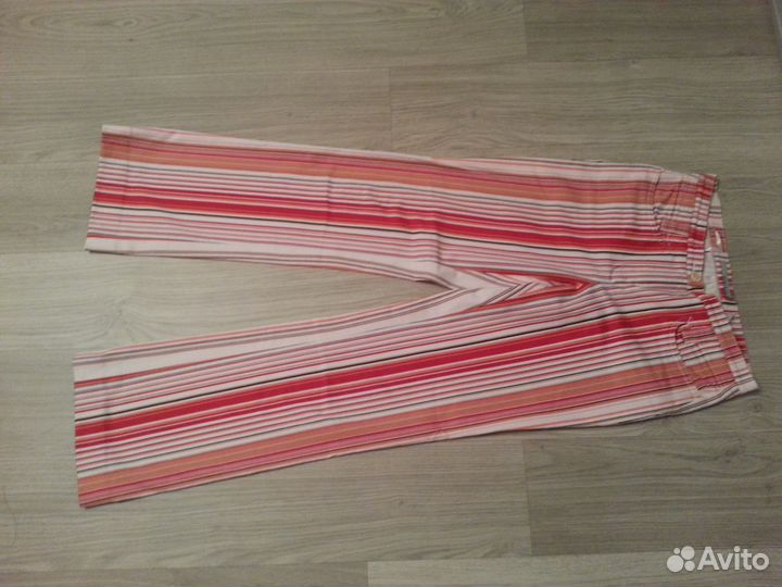 Брюки в полоску