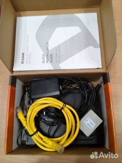 Маршрутизатор adsl2+ D-Link DSL-2600U/NRU/C4A