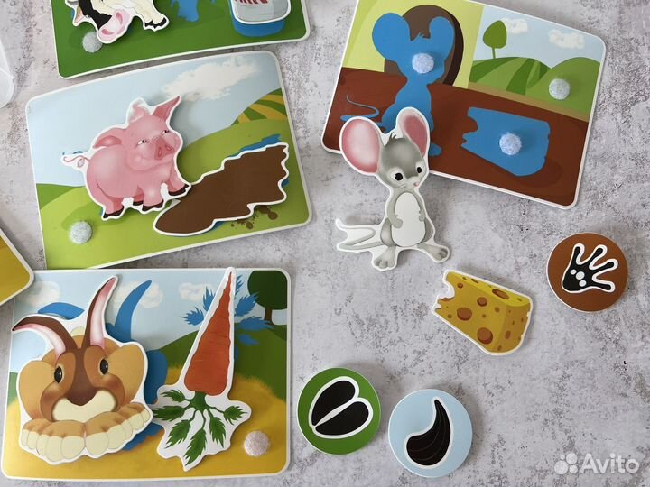 Развивающая игра Липучки