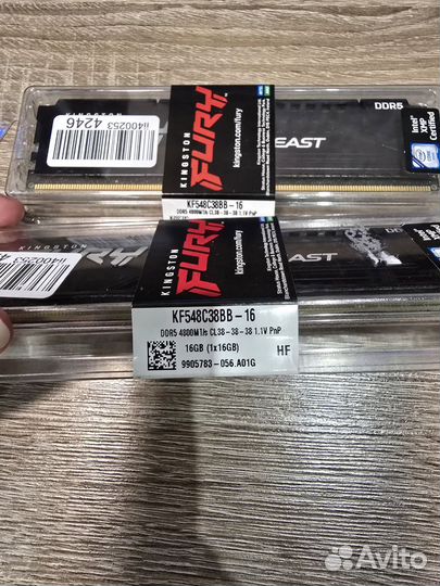 Kingston beast ddr5 4800 32GB (2*16GB)