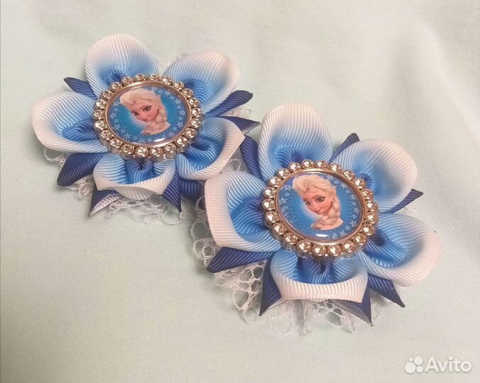 Бантики с Эльзой