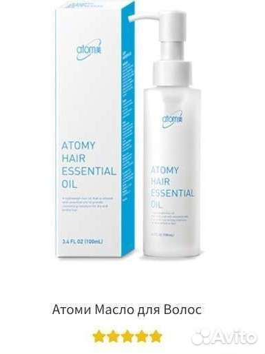 Продукция Атоми шампунь, кондиционер, маска