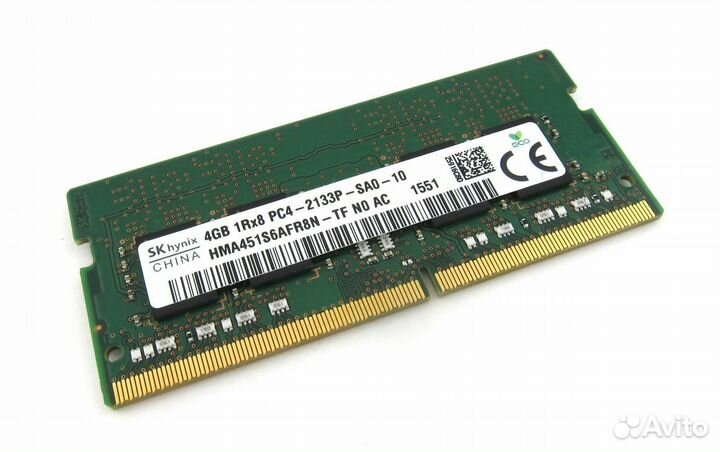 Оперативная память Hynix DDR4 4Gb SO-dimm (HMA451S