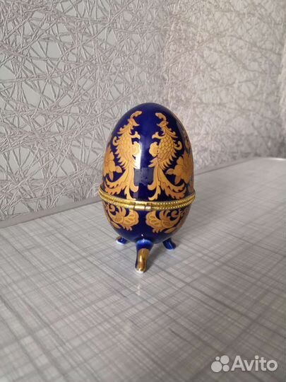 Шкатулка для украшений - яйцо Фаберже