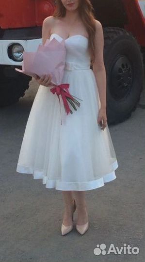 Вечернее платье (свадебное )