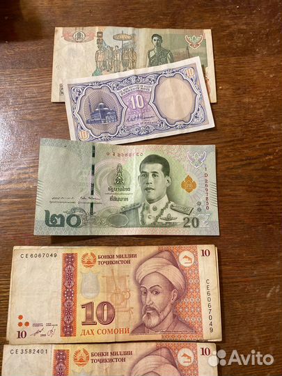 Банкнота разный стран