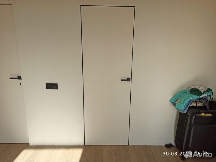 Скрытые двери под покраску