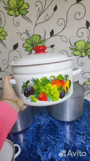 Кастрюля алюминиевая