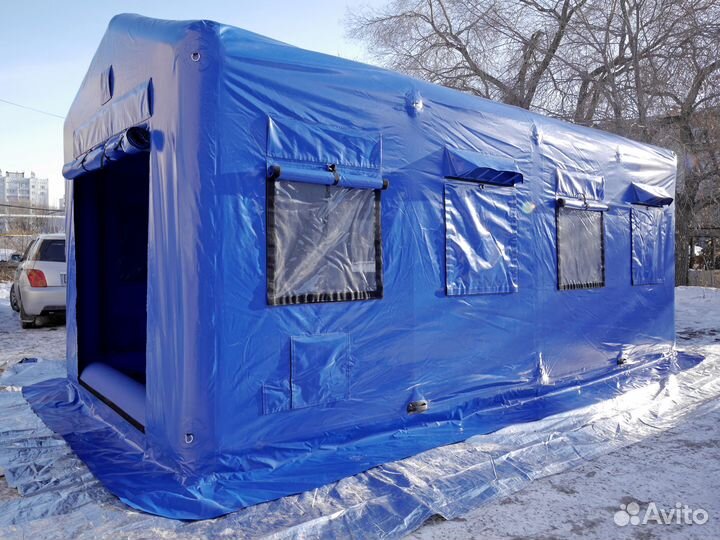 Пневмокаркасный модуль пкм-Н19 —мобильная столовая