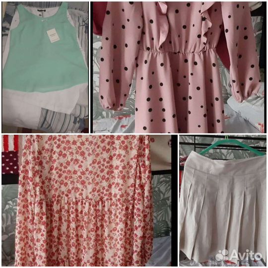 Вещи женские 42-46р. 2 пакета