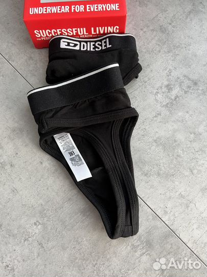 Трусы стринги diesel женские M в коробке 2 из 3