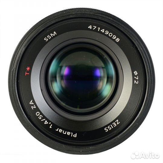 Sony Carl Zeiss Planar T* 50mm f/1.4 ZA ssmsal5