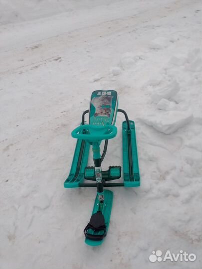 Детский снегокат бу