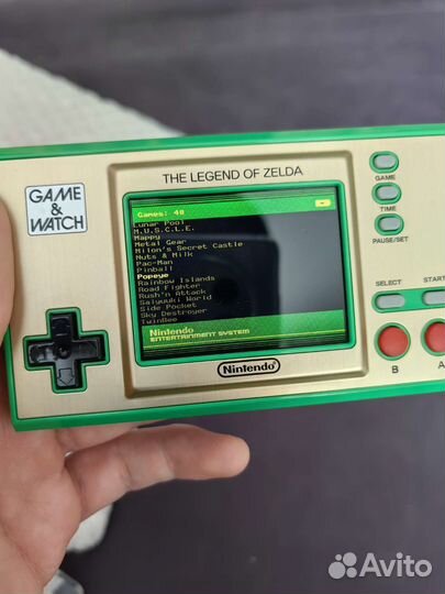 Game and watch zelda прошит 48игр денди