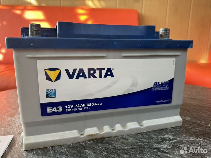 Аккумулятор Varta E43