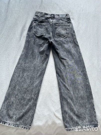 Джинсы широкие для подростка девочки 12-14 лет